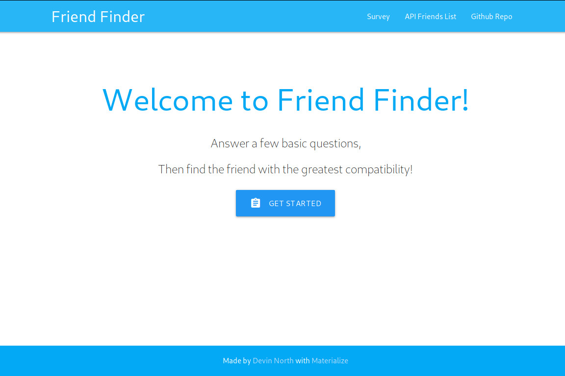 Friend Finder